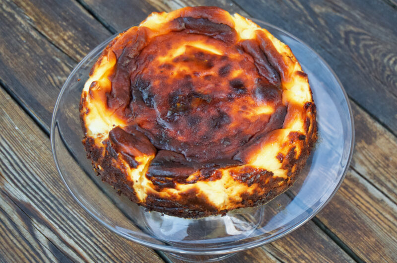 Tarta de queso - Burnt Cheesecake
