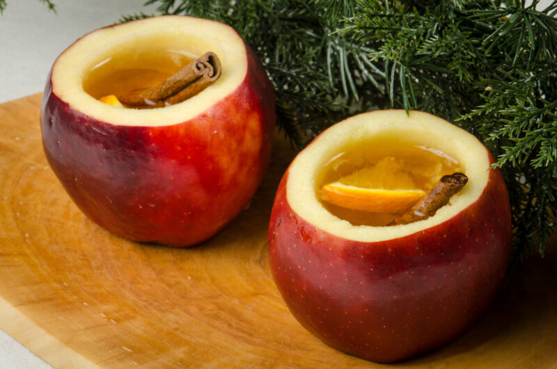 Receptlucka nr 21 - Kanel- och äppelcider i ett äpple