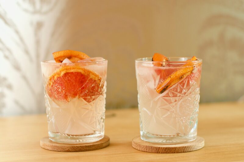 Gin & Tonic med rökig grapefrukt