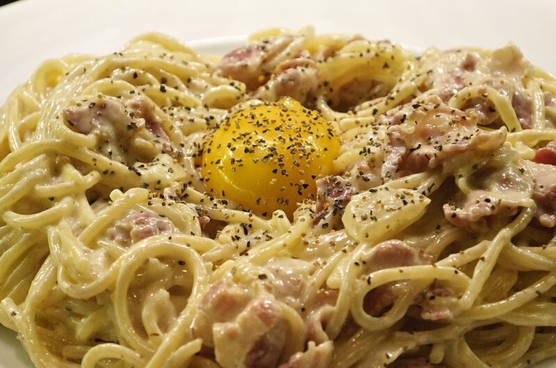 Min krämiga Carbonara