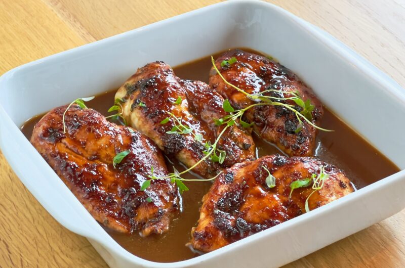 Ugnsbakade apelsinkycklingfiléer