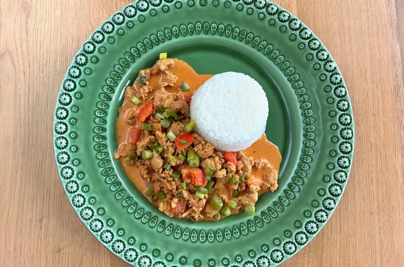 Fajitaskyckling med paprika och salladslök