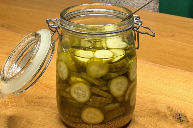 Inlagd smörgåsgurka